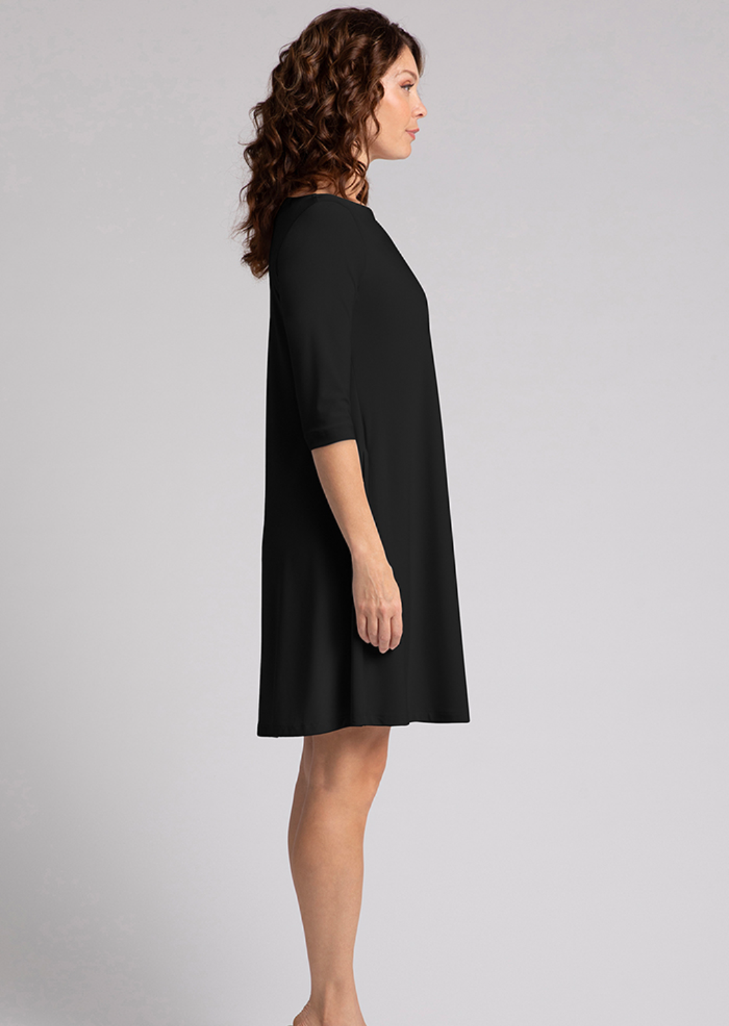 Sympli - Nu Trapeze 3/4 Sleeve Dress