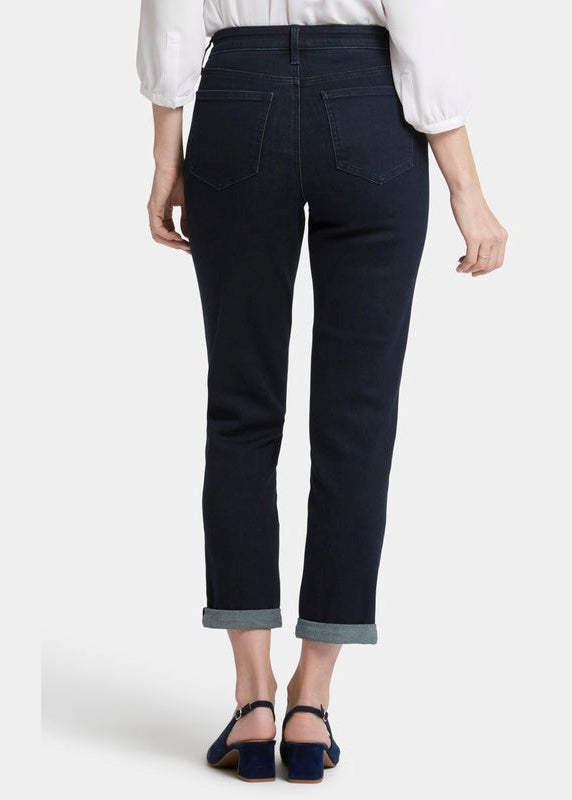 NYDJ - Margot Girlfriend Jeans - Midnight Falls