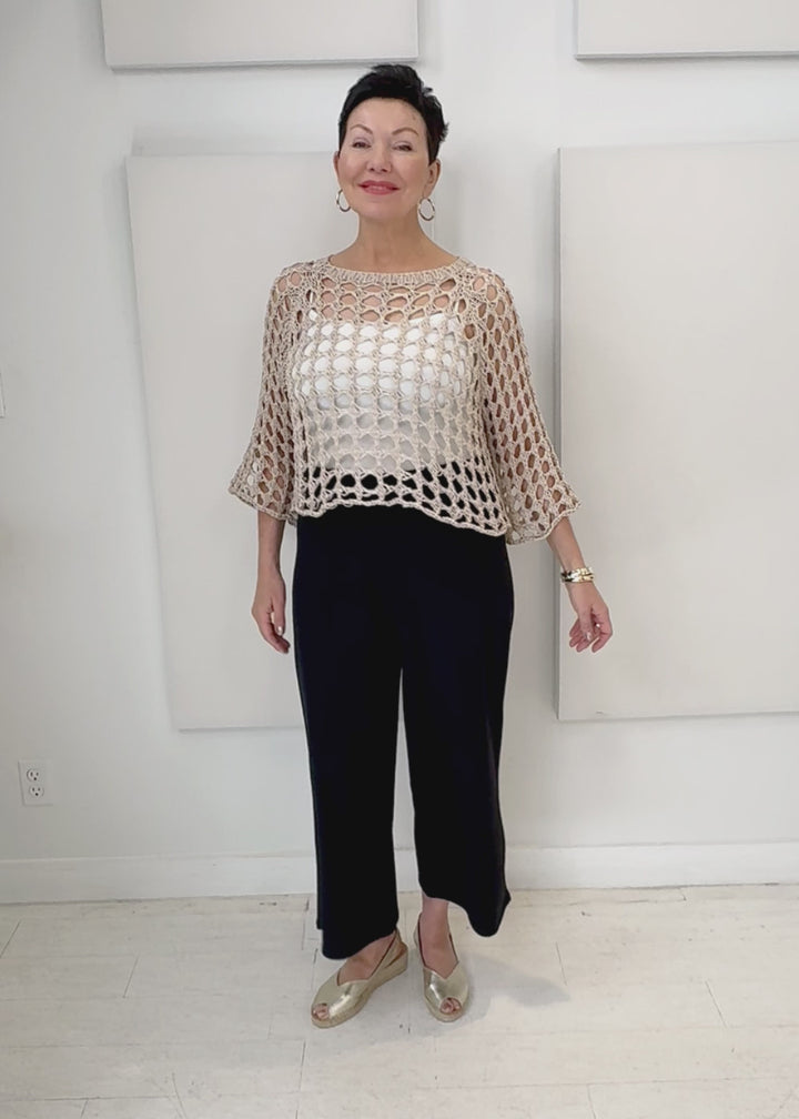 Catherine Lillywhite's - Holy Knit Bell Sleeve Top