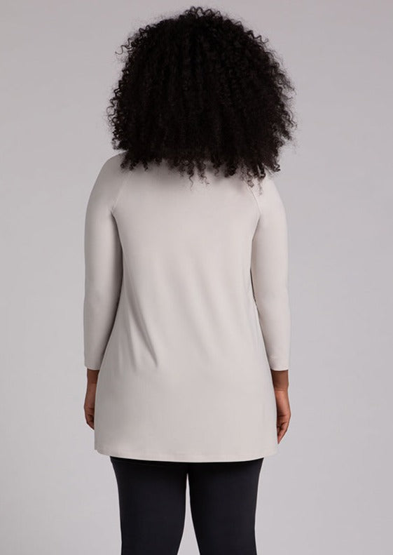 Sympli - Svelte Funnel Neck Tunic