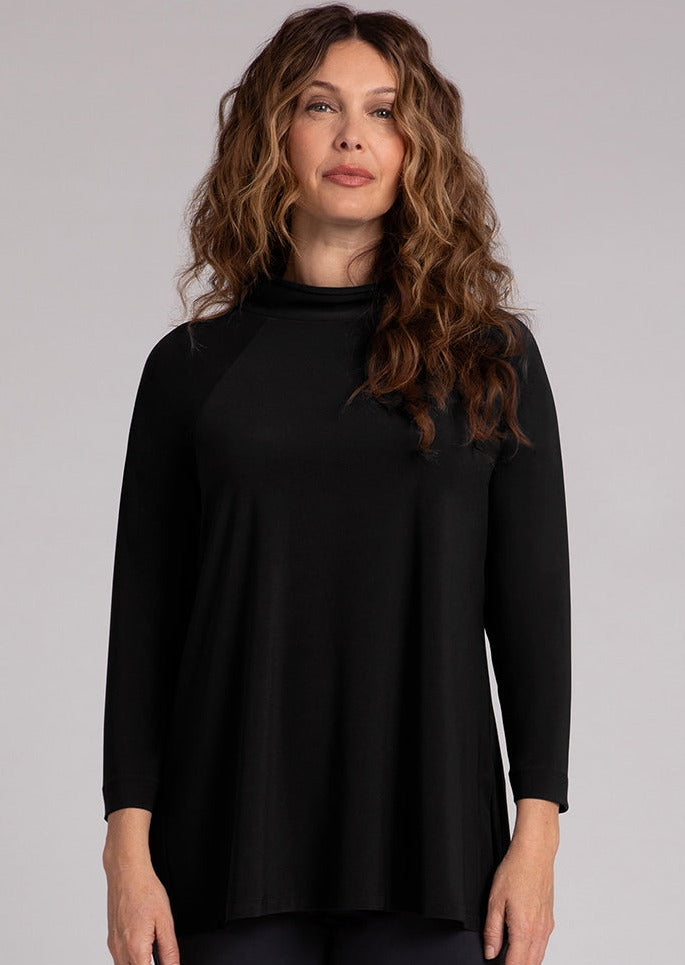 Sympli - Svelte Funnel Neck Tunic