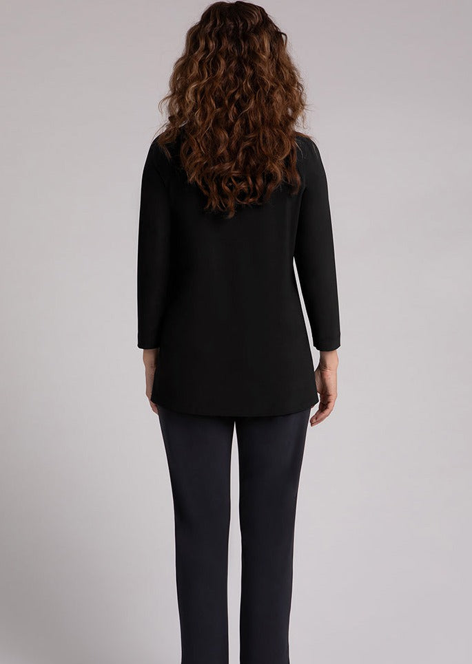 Sympli - Svelte Funnel Neck Tunic