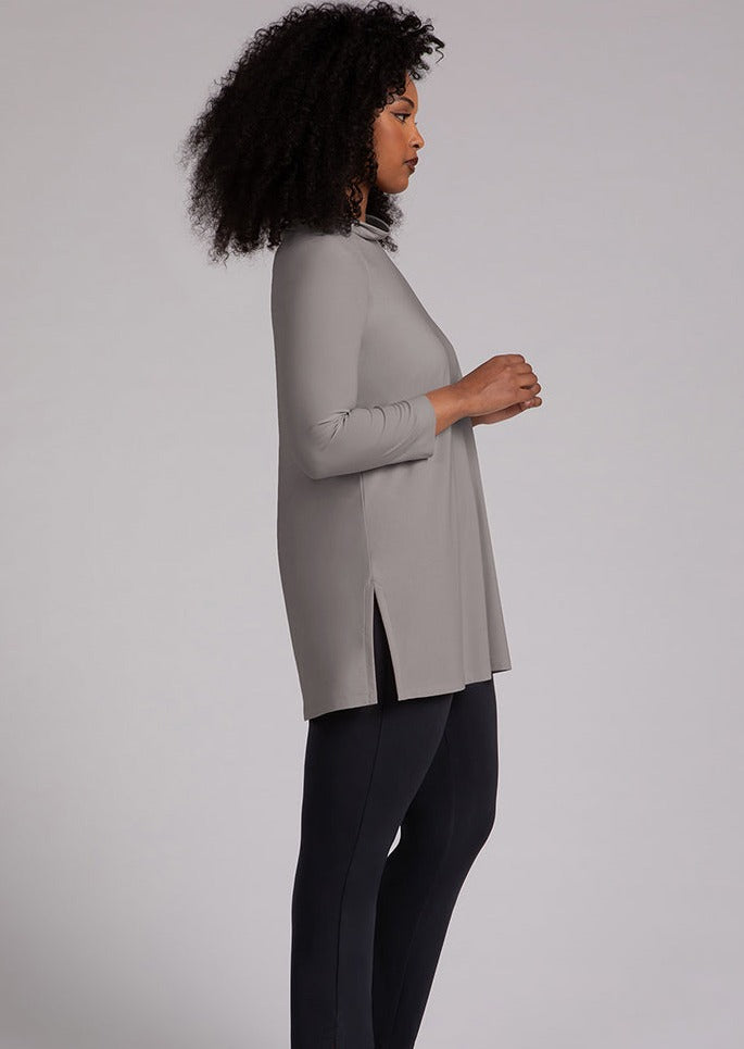 Sympli - Svelte Funnel Neck Tunic