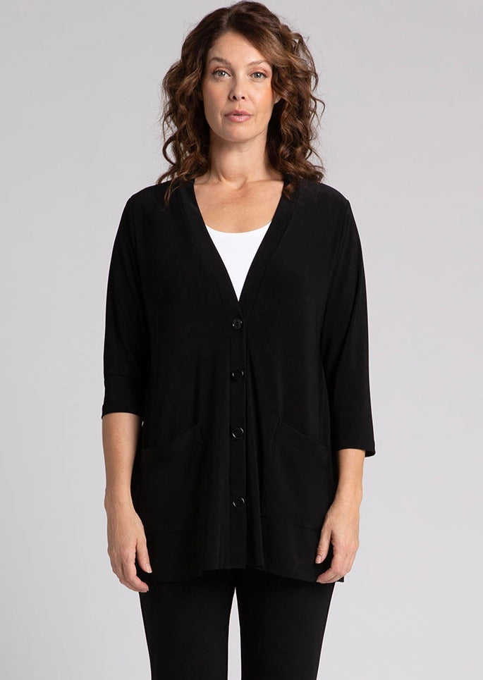 Sympli - Classic Button Cardigan -SALE