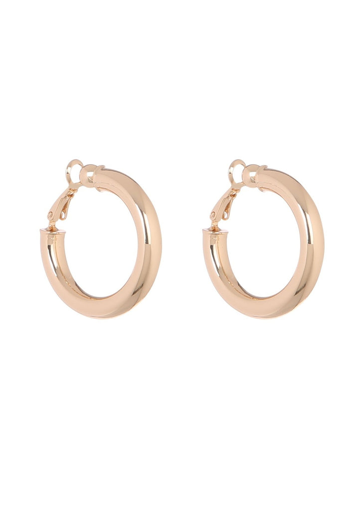 Merx - Clip On Hoop Earrings